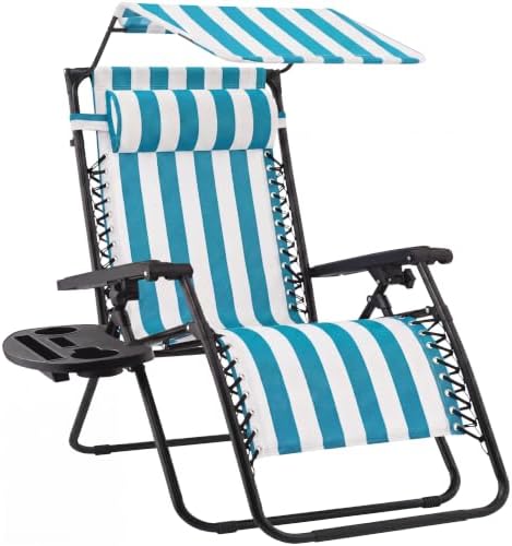 Best Choice Products Zero Gravity Chair Recliner w/ Canopy Shade by BestChoiceProducts