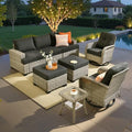ovios 8 Piece Patio Sectional Furniture by OVIOS
