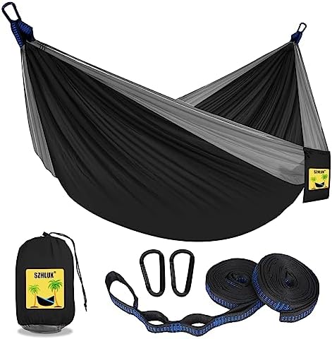 SZHLUX Camping Hammock Double & Single Portable Hammocks by SZHLUX