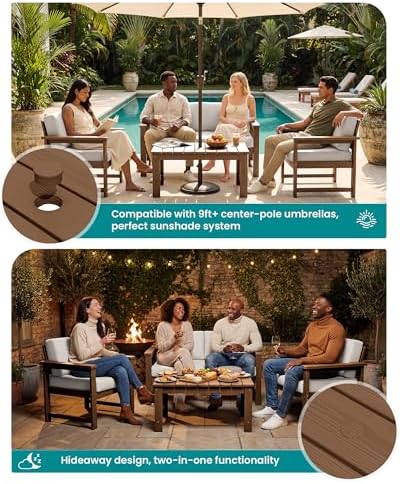SERWALL HDPE Outdoor Loveseat - Image 4