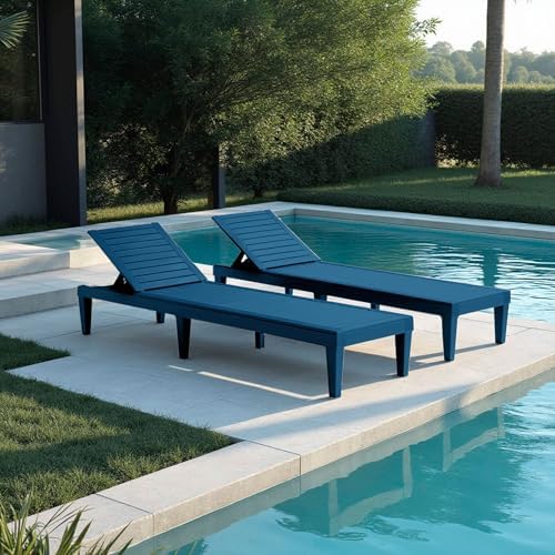 Nestl Lounge Chair Outdoor, Tanning Chair, Chaise Lounge Outdoor Set of 2 - Image 6