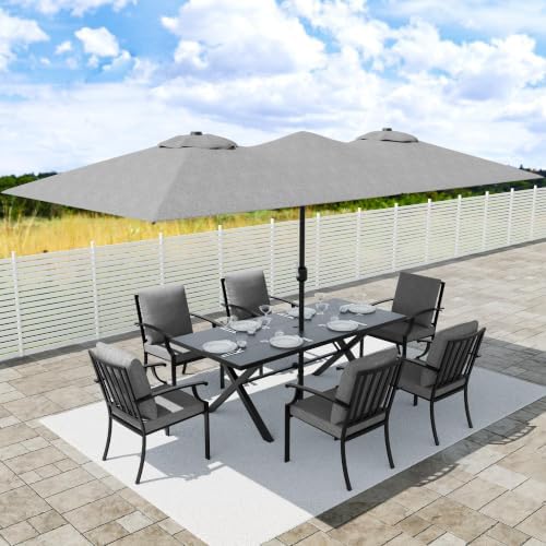 8 PCS Outdoor Patio Dining Set by RTDTD