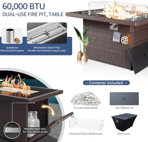 8 Seat Extra Large Patio Furniture Set - Image 5