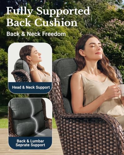 Oversized 3-Seater Outdoor Sofa - Image 3