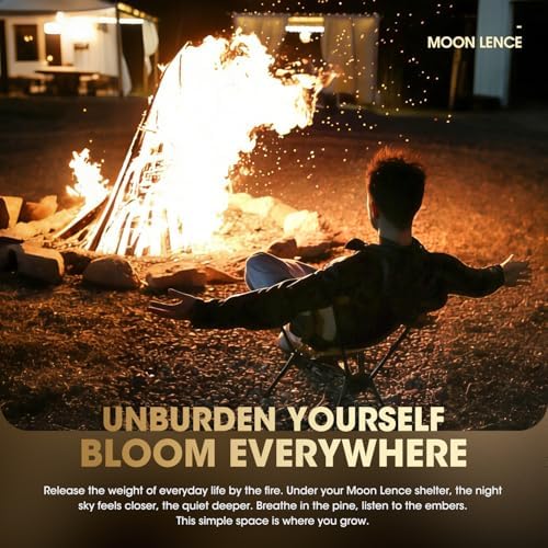 MOON LENCE Portable Camping Chair Backpacking Chair - Image 6