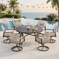 7pc Patio Dining Set by SUNSHINEVALLEY