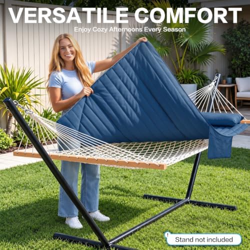 GAFETE 14FT 2 Person Handwoven Rope Hammock - Image 4