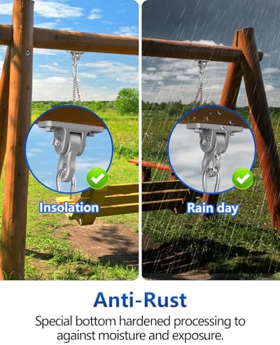 Heavy Duty Swing Hangers, Indoor-Outdoor Hooks - Image 6