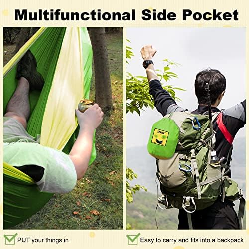 SZHLUX Camping Hammock Double & Single Portable Hammocks - Image 6