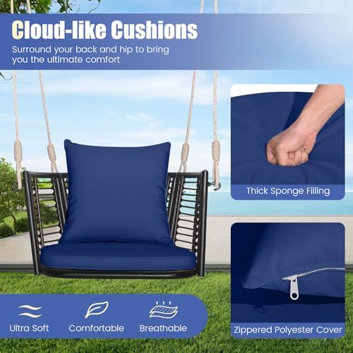 HAPPYGRILL 2 Pack Outdoor Porch Swing - Image 5