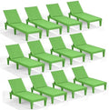 Nestl Lounge Chair Outdoor, Tanning Chair, Chaise Lounge Outdoor Set of 12 by Nestl