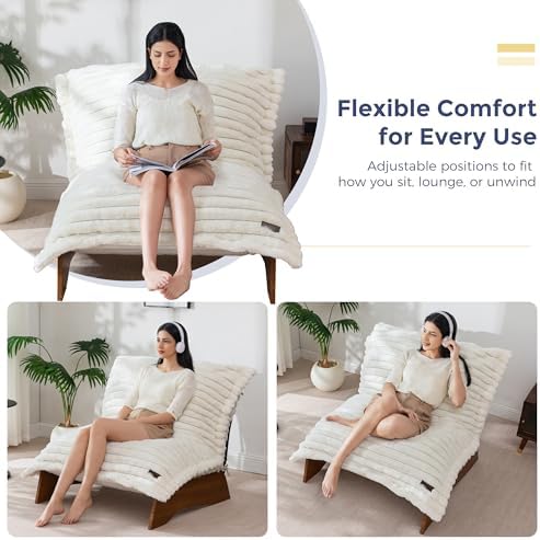 MAXYOYO Adjustable Living Room Chair, 3-Position Bean Bag Chair - Image 4
