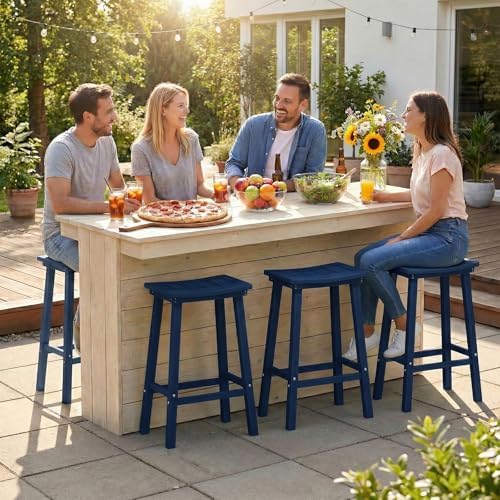 Outdoor Bar Stools Set of 6 - Image 2