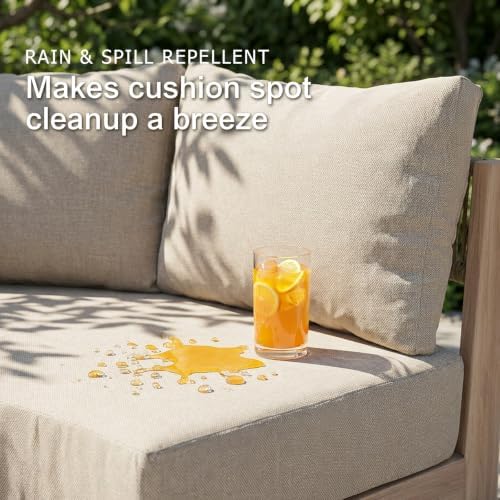 Outdoor Wicker Curved Sofa - Image 3