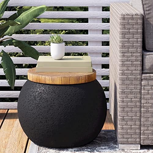 COSIEST 17" Outdoor Side Table by COSIEST