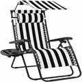 Best Choice Products Oversized Zero Gravity Chair Recliner w/ Canopy by BestChoiceProducts