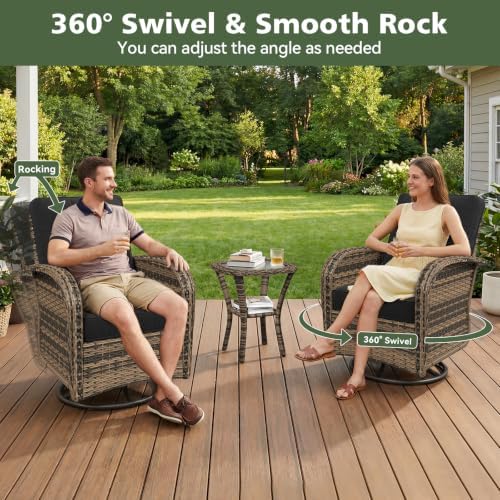 Aoxun 5 Piece Outdoor Patio Furniture Set - Image 3
