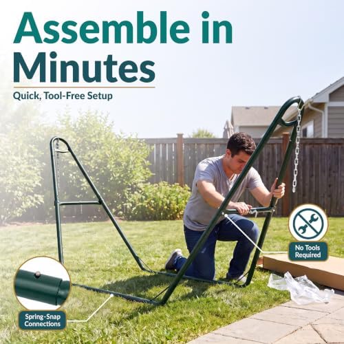 Sunnydaze Universal Heavy-Duty Hammock Stand - Image 4
