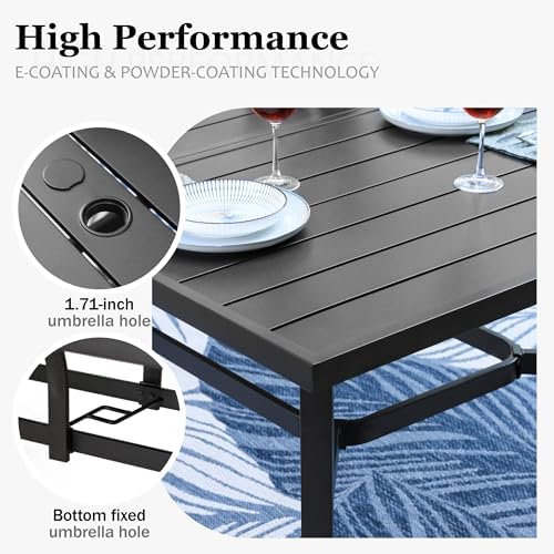 9pc Patio Dining Set - Image 5