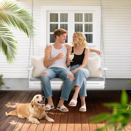 VINGLI 4 FT Heavy Duty Porch Swing - Image 6