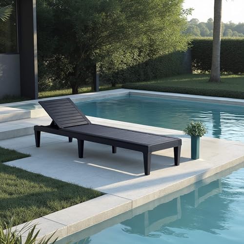 Nestl Patio Lounge Chair Outdoor, Sun Tanning Chair, Chaise Lounge Outdoor - Image 6