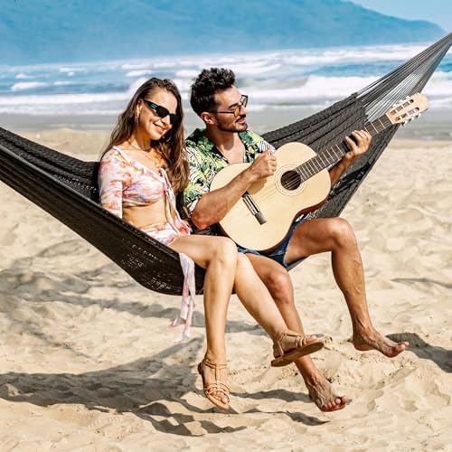 Lazy Daze XL Handwoven Mayan Hammock, 10.5FT Double Camping Hammocks - Image 2