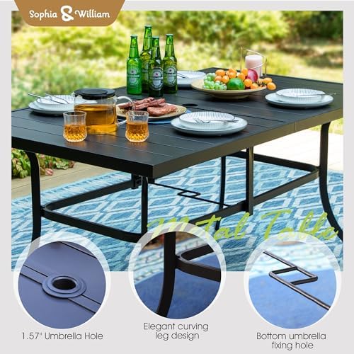 Sophia & William Patio Dining Set - Image 5