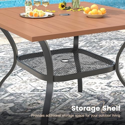 VICLLAX Outdoor Patio Dining Table - Image 7