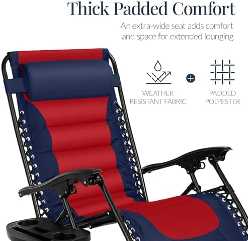 Best Choice Products Oversized Padded Zero Gravity Chair Recliner - Image 6