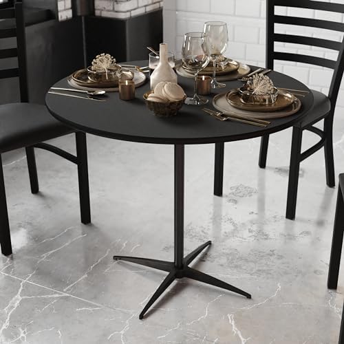 Flash Furniture 36 in Wood Round Cocktail Table - Image 5