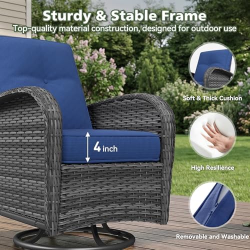 Aoxun 14 Piece Outdoor Patio Furniture Set - Image 4