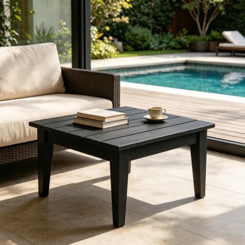 32 Inch Ashore Outdoor Coffee Table - Image 5