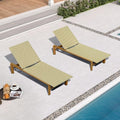 PURPLE LEAF Oversized Outdoor Lounge Chair French Set of 2 by PURPLELEAF
