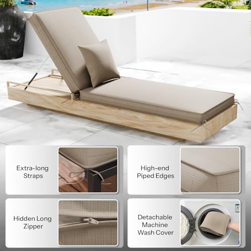 Chaise Lounge Cushions Outdoor - Image 4