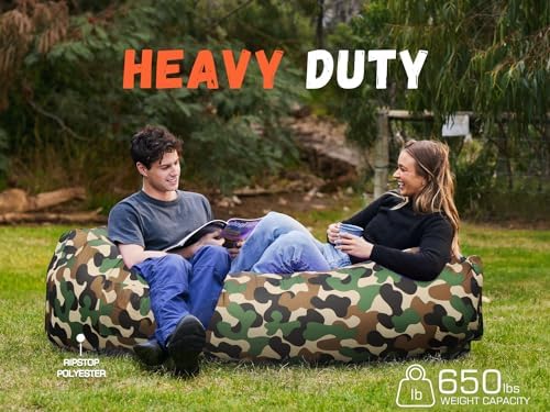 WEKAPO Inflatable Couch Air Lounger Chair - Image 4