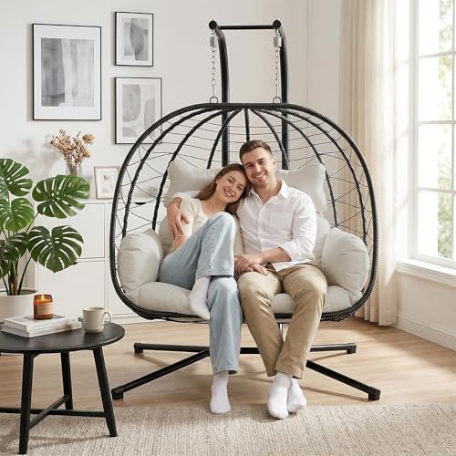 Bifanuo Double Hanging Egg Chair by Bifanuo