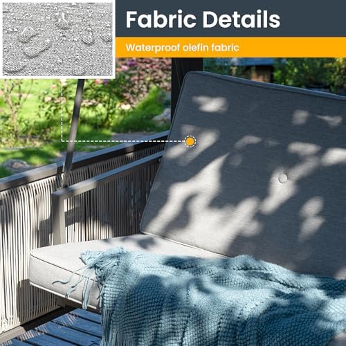 Pamapic 3-Seat Porch Swing - Image 5