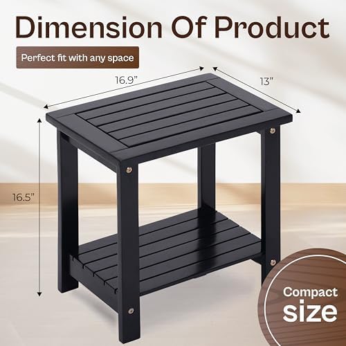 2-Tier Adirondack Side Table - Image 2