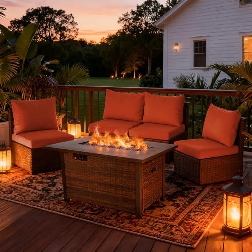 5 Pieces Patio Furniture Set - Image 5