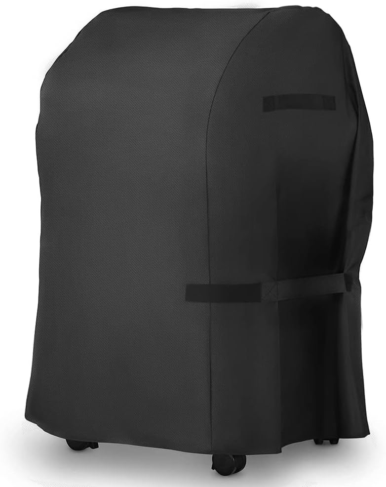 LBTING Grill Cover, 32-inch Heavy Duty 300D Oxford Waterproof Windproof UV Resistant BBQ Gas Grill Cover for Outdoor Barbecue Fit Most Brands Weber, Brinkmann, Char Broil, Holland