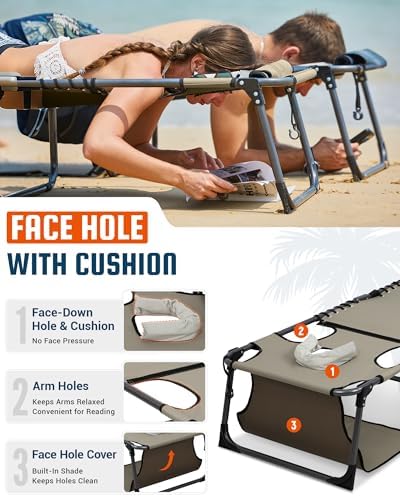 KingCamp 400LBS Tanning Chair - Image 4