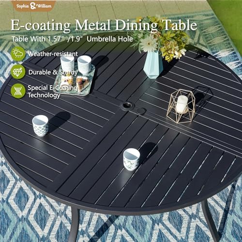 Sophia & William Patio Dining Set - Image 6