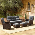 HILLGA 6-Piece Luxury Patio Furniture Set by HILLGA