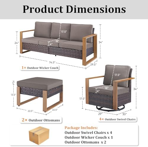 Metal Outdoor Patio Furniture Set - Image 2