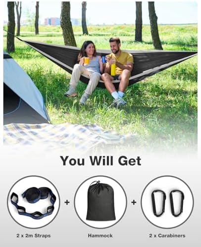 MOSFiATA Camping Hammock, Heavy Duty up to 700lbs - Image 3