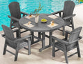 SERWALL 5-Piece Patio Dining Set by SERWALL