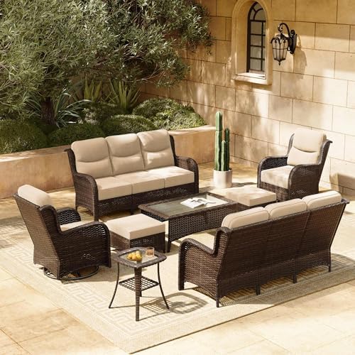 8-Piece Luxury Patio Furniture Set by HILLGA