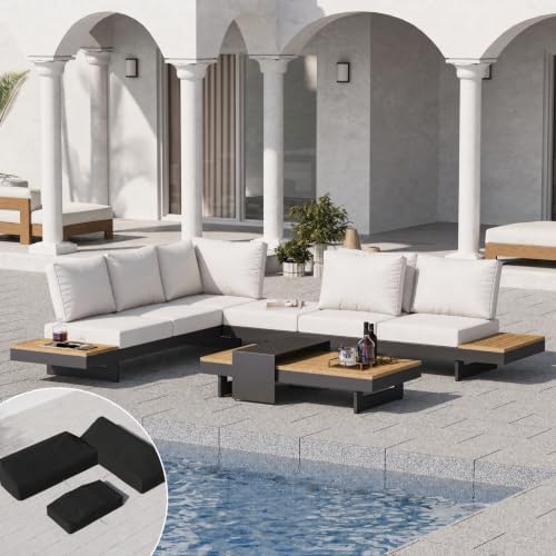homary 4-Piece Modular Outdoor Sofa Set by Homary