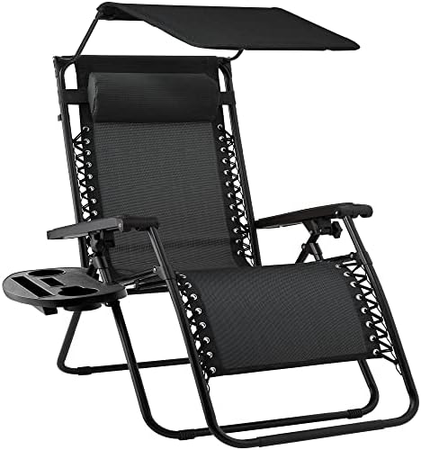Best Choice Products Zero Gravity Chair Recliner w/ Canopy Shade by BestChoiceProducts