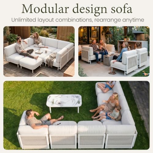 7 Pieces Patio Furniture Set - Image 6